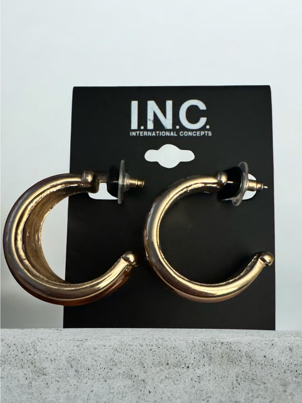 Earrings on Card